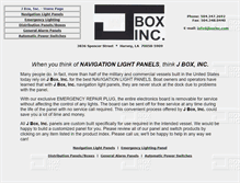 Tablet Screenshot of jboxinc.com